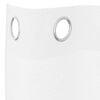 vidaXL Cortina de Voile 2 pcs Branco 140 x 140 cm Poli&eacute;ster