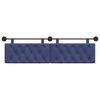 vidaXL Cabeceira Suspensa Azul Pol&iacute;cia 190 x 55 x 7 cm Veludo