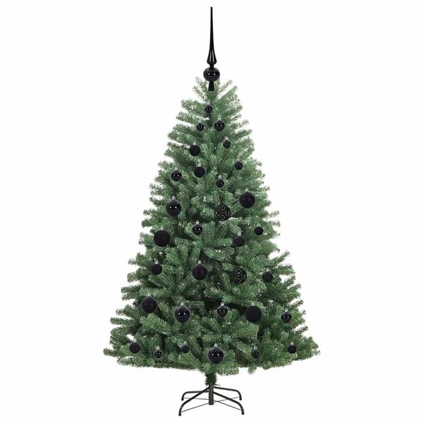 vidaXL &Aacute;rvore de Natal Articulada Artificial Verde 120 cm PVC e Metal