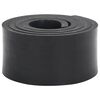 vidaXL Borda de borracha para arado de neve preto 200x8x1 cm