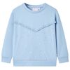 Sweatshirt para crian&ccedil;a azul 92
