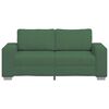 vidaXL Sof&aacute;-luvas 180x77x82 cm tecido corduroy verde escuro