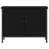 vidaXL Gabinete para TV Carvalho Preto 60 x 35 x 45 cm