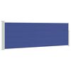 vidaXL Toldo lateral retr&aacute;til para p&aacute;tio 100x314 cm azul