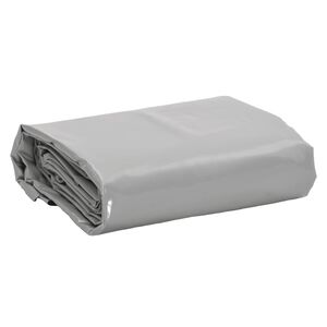 vidaXL Lona 2x3 m 650 g/m&sup2; cinzento