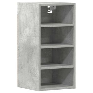 vidaXL Arm&aacute;rio suspenso &ldquo;Riga&rdquo; 30x29,5x60 cm cinza cimento