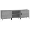 vidaXL M&oacute;vel de TV 150x30x50 cm derivados de madeira cinzento sonoma