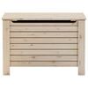 vidaXL Caixa de arrumação com tampa RANA 80x49x54 cm pinho maciço