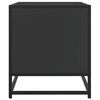 vidaXL M&oacute;vel para TV 61x40x46 cm derivados de madeira/metal preto