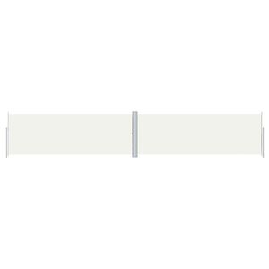 vidaXL Toldo lateral retr&aacute;til 180x1000 cm cor creme