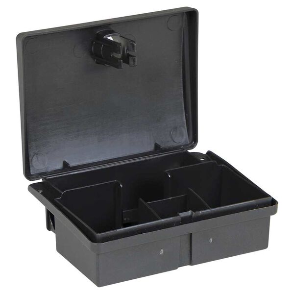 vidaXL Armadilhas para ratos 20 pcs preto 13x10x4 cm