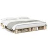 vidaXL Estrutura de cama 180x200 cm derivados madeira carvalho sonoma
