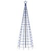 vidaXL &Aacute;rvore de Natal LED com Spikes 570 LEDs Azul 300 cm