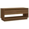 vidaXL M&oacute;vel p/ TV 102x41x44 cm derivados de madeira carvalho castanho