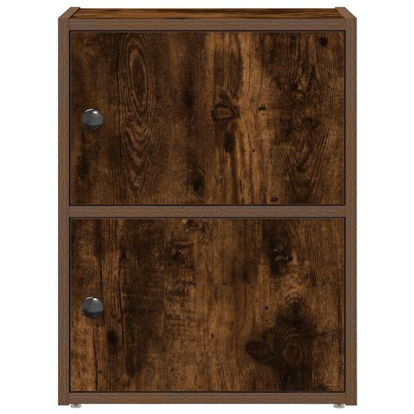 vidaXL Estante 40x24x52 cm derivados de madeira carvalho fumado