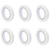 vidaXL Fitas de M&aacute;scara para Pintores 6 unid. Branco 19mm x 50m Papel