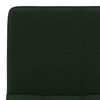 vidaXL Cadeiras de jantar giratorias 2 pcs veludo verde-escuro