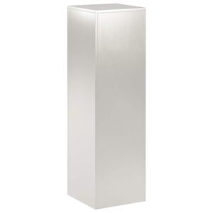 vidaXL Suporte para Plantas Prateado 30 x 30 x 100 cm A&ccedil;o