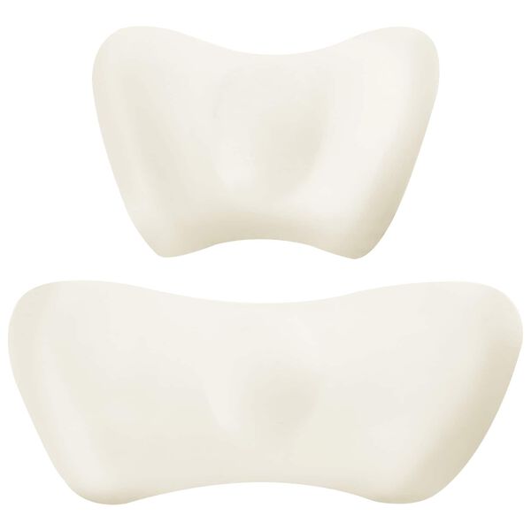 vidaXL Almofada cervical, Almofada lombar Cinzento Espuma de Mem&oacute;ria