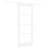 vidaXL Porta Deslizante Branco 83 x 202 cm