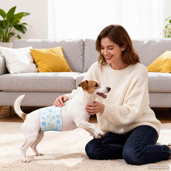 vidaXL Fralda descart&aacute;vel para c&atilde;es machos 30 pcs Branco XS