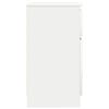 vidaXL Aparador c/ gaveta 71x35x65 cm derivados de madeira branco