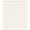 vidaXL Cortina de zebra 125x150 cm largura do tecido 120,9cm poli&eacute;ster