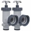 vidaXL V&aacute;lvulas de regula&ccedil;&atilde;o para piscina 2 pcs