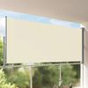 vidaXL Toldo lateral retr&aacute;til para p&aacute;tio 160x300 cm creme