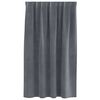 vidaXL Cortinas opacas 2 pcs Cinzento-claro 140 x 140 cm Veludo