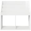 vidaXL Estante Infantil Branco Brilhante 72,5 x 29,5 x 69 cm
