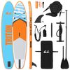 vidaXL Prancha SUP com Assento 2 em 1 TRITON 366 x 81 x 15 cm Azul