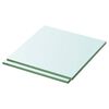 vidaXL Prateleiras 2 pcs 30x25 cm vidro transparente