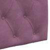 vidaXL Cabeceira Suspensa Roxo 170 x 55 x 7 cm Veludo