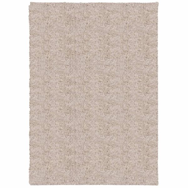 vidaXL Tapete shaggy de pelo alto PAMPLONA 160x230 cm bege