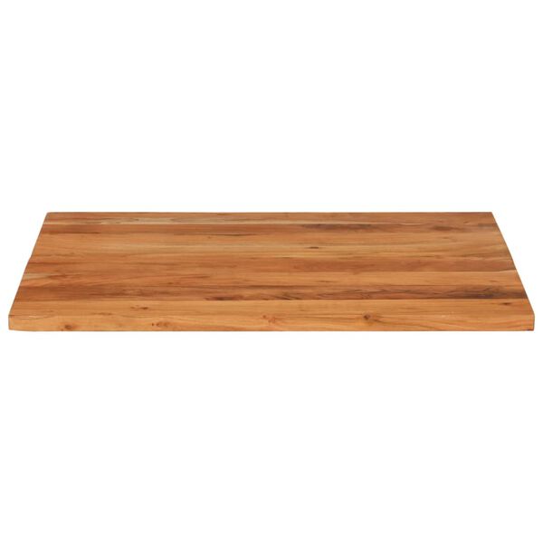 vidaXL Tampo de mesa quadrado 80x80x2,5 cm madeira de ac&aacute;cia maci&ccedil;a