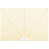 vidaXL Toldo lateral dobrável para terraço 400x200 cm creme