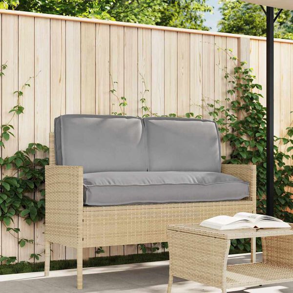 vidaXL Conjunto de Almofadas 3 pcs Cinzeto Tecido Oxford