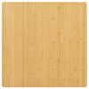 vidaXL Tampo de mesa 70x70x4 cm bambu