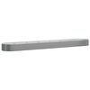 vidaXL Canteiro elevado jardim 544x100x36 a&ccedil;o galvanizado cinzento