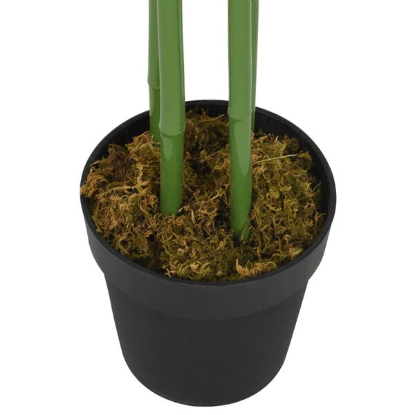 vidaXL &Aacute;rvore de bambu artificial 384 folhas 120 cm verde