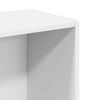 vidaXL Estante com 2 prateleiras 40x30x76,5 cm contraplacado branco