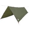 vidaXL Lona de campismo 506x306 cm imperme&aacute;vel verde azeitona