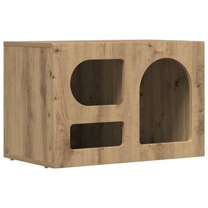 vidaXL Gabinete para TV Carvalho Artesanal 60 x 35 x 40 cm