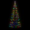 vidaXL &Aacute;rvore de Natal LED 200 LEDs coloridos 180 cm