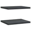 vidaXL Prateleiras de parede 2 pcs 50x40 cm a&ccedil;o inoxid&aacute;vel prateado
