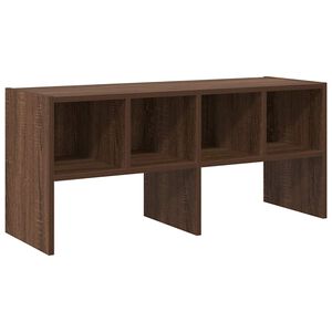 vidaXL Sapateira empilh&aacute;veis 89,5x30x40 cm carvalho castanho
