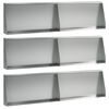 vidaXL Muro de Conten&ccedil;&atilde;o 6 unid. 80 x 12 x 50 cm A&ccedil;o Galvanizado