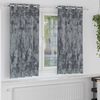 vidaXL Cortinas de Veludo 2 pcs Cinza Prata 175 x 140 cm Veludo