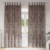 vidaXL Cortinas de Veludo 2 pcs Cappuccino 225 x 140 cm Veludo